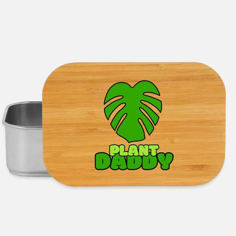 Papa des plantes - Boîte à goûter - argent