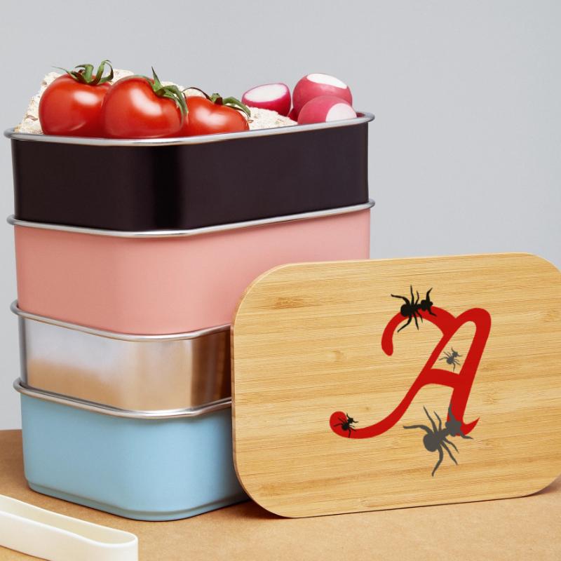 Buchstabe A Initiale Lunch Box
