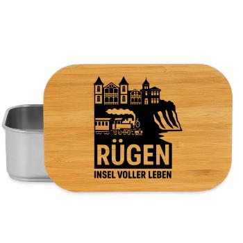 Rügen Island full of life - Lunch Box - silver - Front