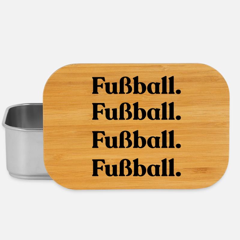 Fußball - Lunch Box - Silber
