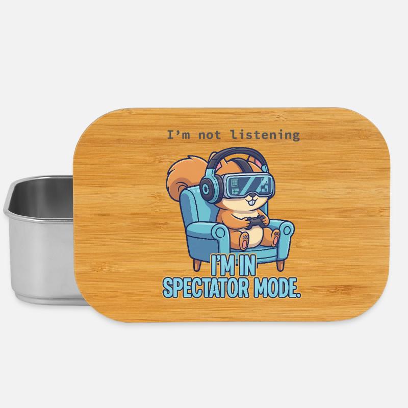 Attention is elsewhere - Lunch Box - silver