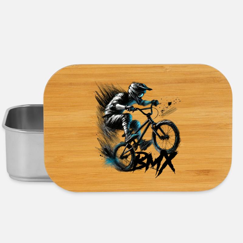 BMX - Boîte à goûter - argent