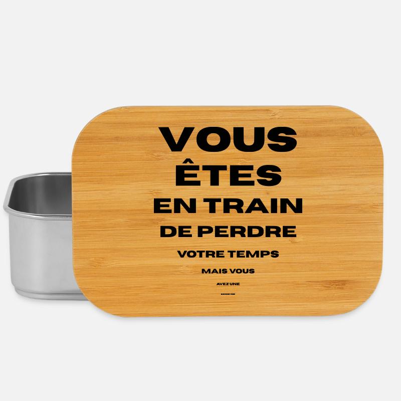 vous perdez votre temps bonne vue vous avez - Boîte à goûter - argent