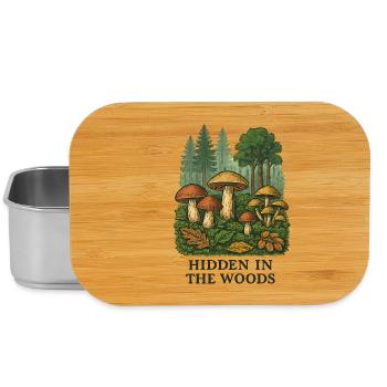 Forest Mushrooms Secret - Lunch Box - silver - Front