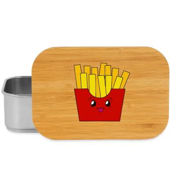 Frites  - Boîte à goûter - argent - Devant