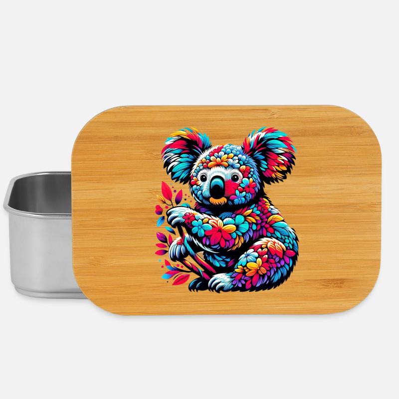 Koala - Lunch Box - Silber