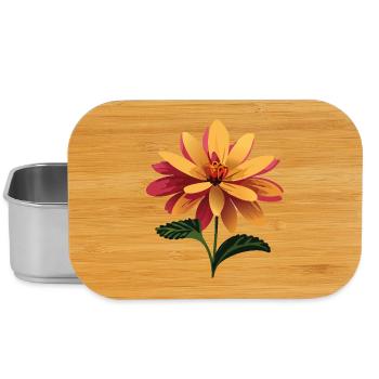Floral arrangement summer vibe - Lunch Box - silver - Front