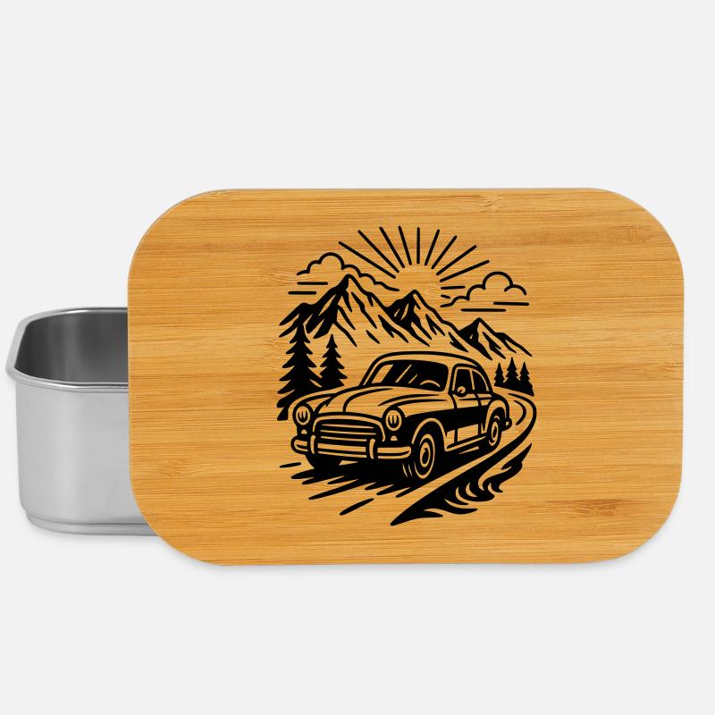 Voiture de collection - Boîte à goûter - argent