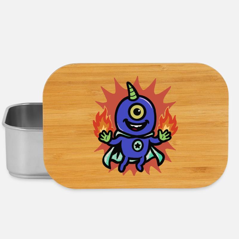 Héros du Feu Alien Borgne - Boîte à goûter - argent