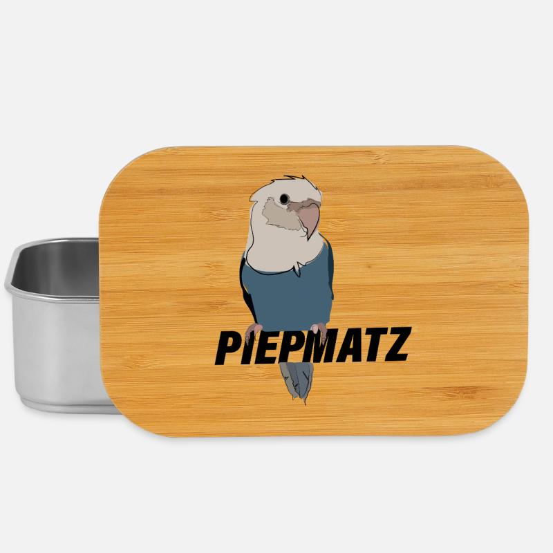 PIEPMATZ - Lunch Box - Silber