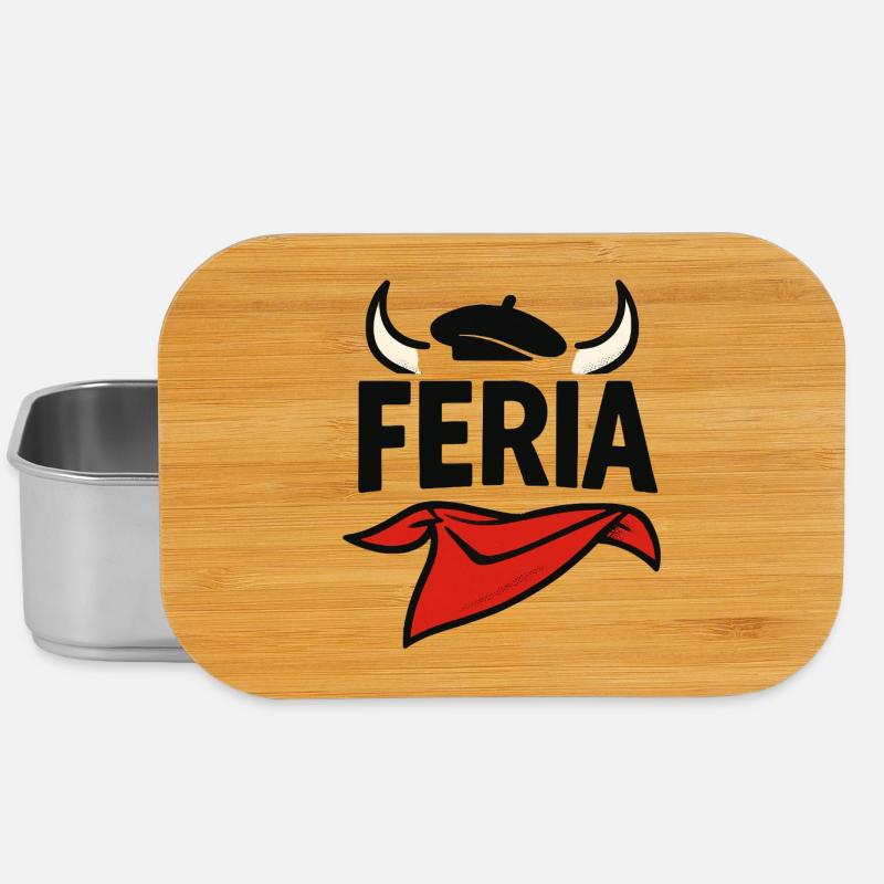 Feria - Basque Country - Lunch Box - silver