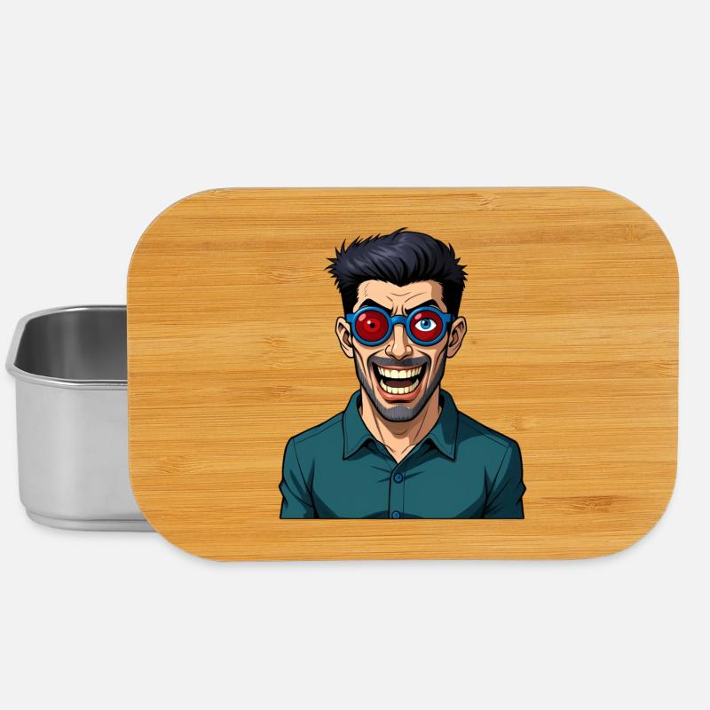 ICH BEOBACHTE DICH #1 - Geek &amp; Sci-Fi - Lunch Box - Silber