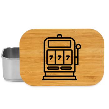 Casino-Spielautomat - Lunch Box - Silber - Vorne