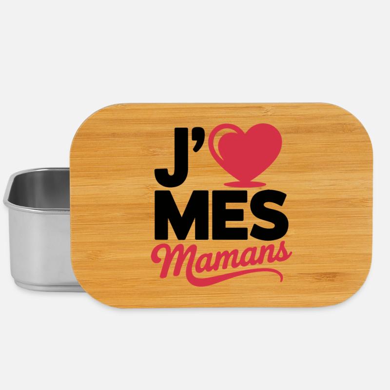 Aime_mes_mamans - Boîte à goûter - argent