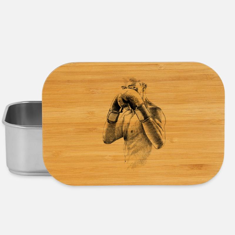 Boxer - Lunch Box - Silber