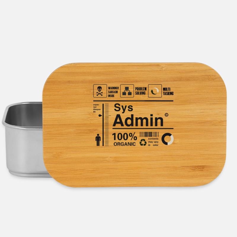 Sys Admin Problem Computer Nerd pc Platine cpu ner - Lunch Box - Silber