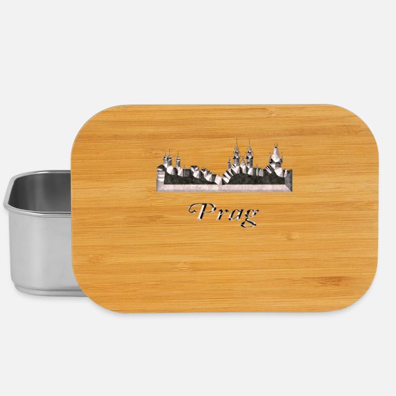 Prag - Lunch Box - Silber
