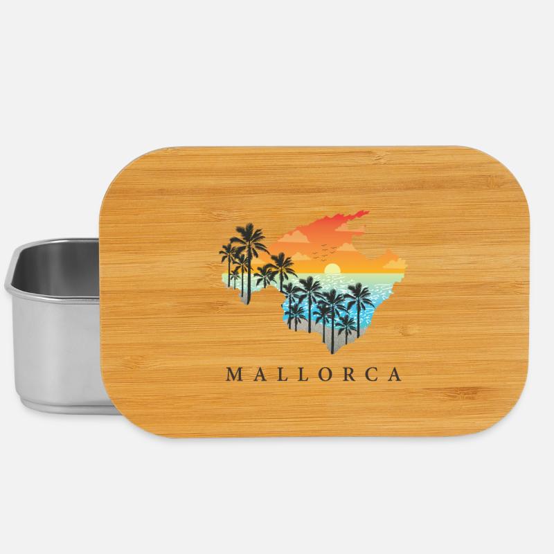mallorca - Lunch Box - Silber