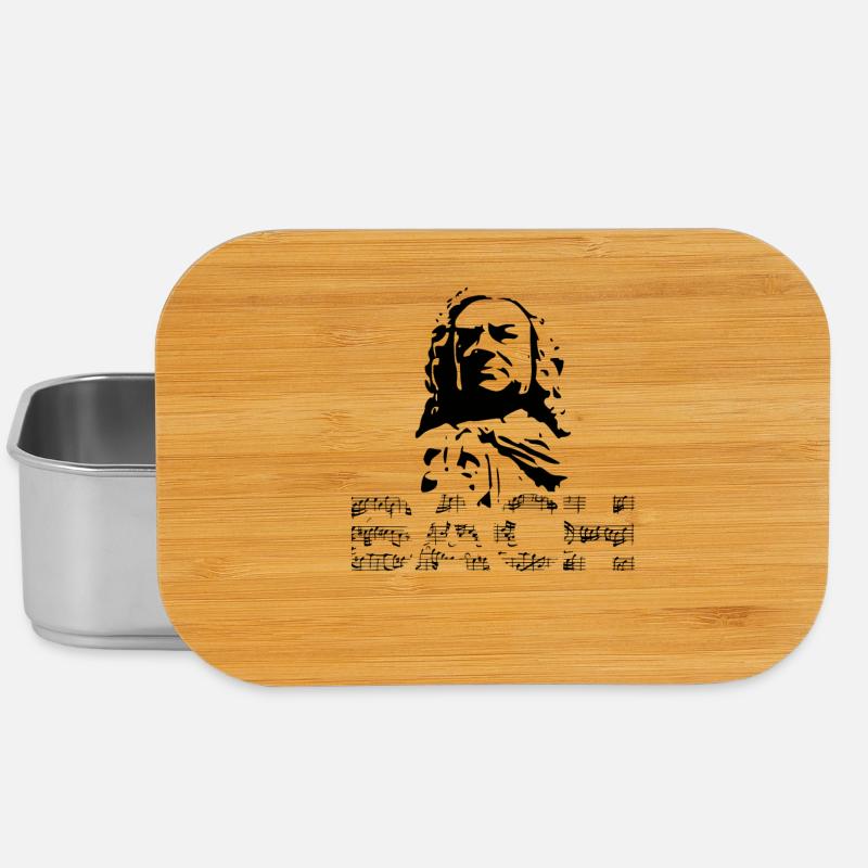 Johann Sebastian Bach - Lunch Box - Silber
