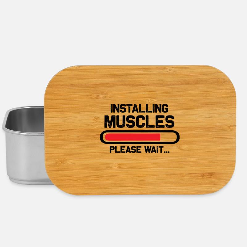 Vibrant Abstract Graphic Design - Lunch Box - silver