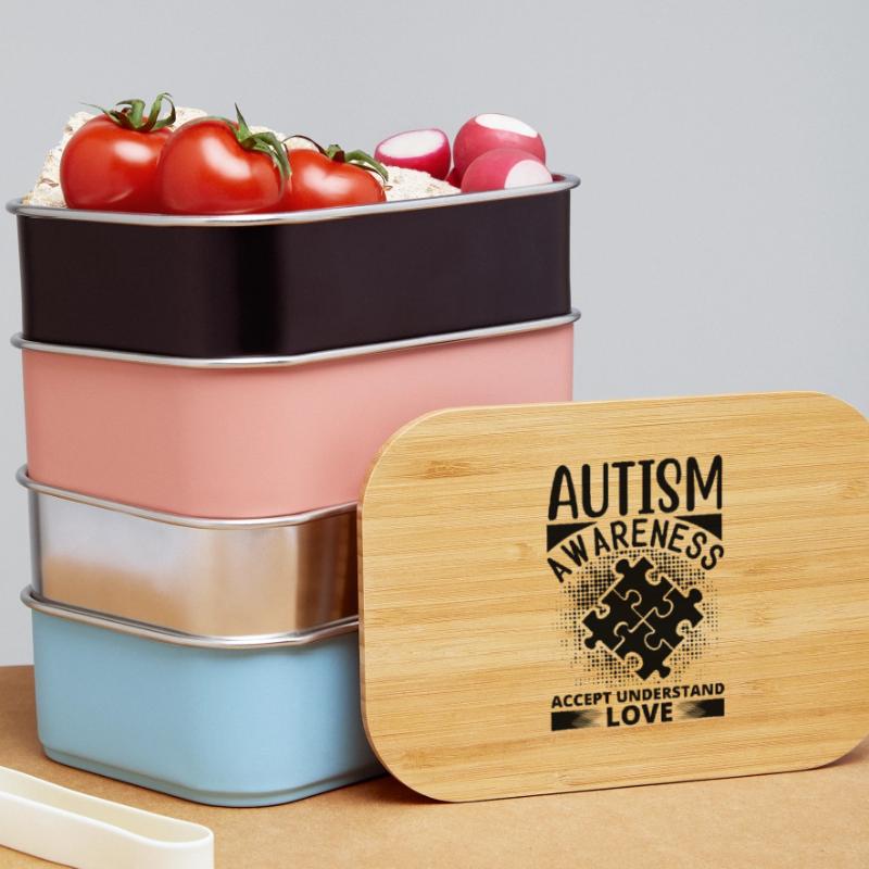 Vibrant pattern on elegant fabric Lunch Box