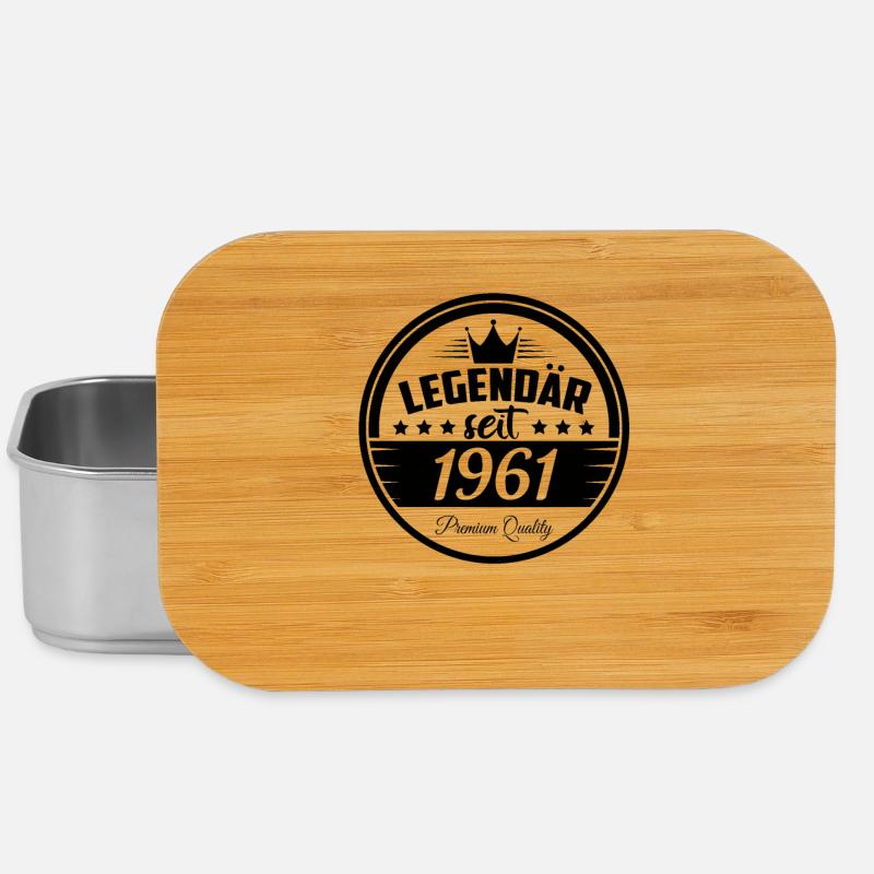 Legendär seit 1961 Geburtstag - Lunch Box - Silber