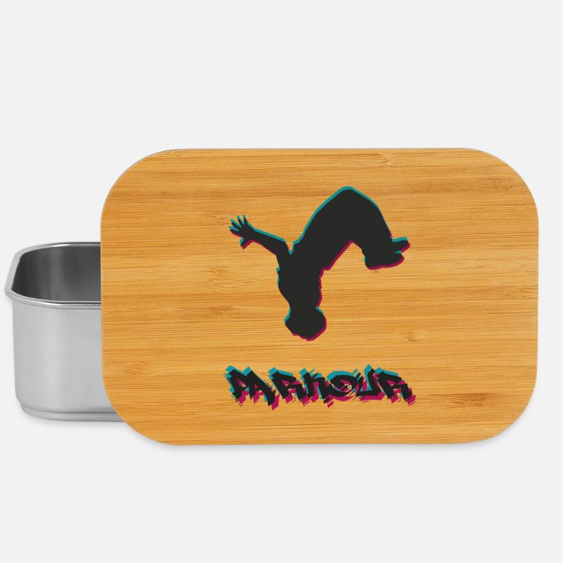 Parkour - Lunch Box - Silber