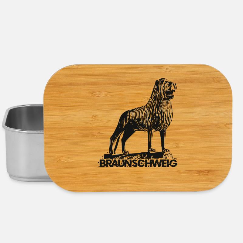 Braunschweig Löwe - Lunch Box - Silber