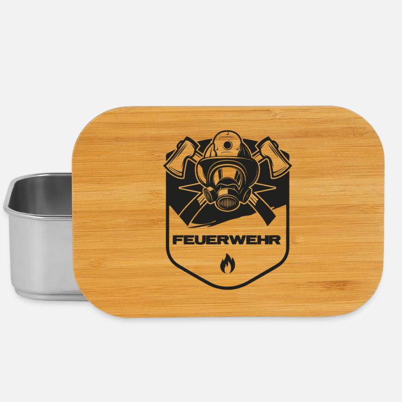 Feuerwehr - Lunch Box - Silber