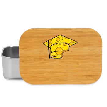 Casquette de diplômé - Boîte à goûter - argent - Devant