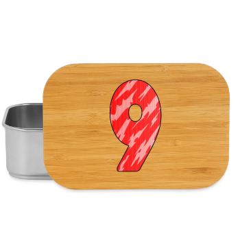 9 - Lunch Box - silver - Front