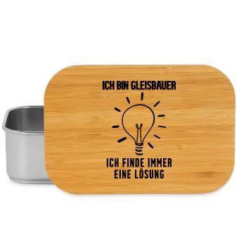 Gleisbauer - Lunch Box - Silber - Vorne
