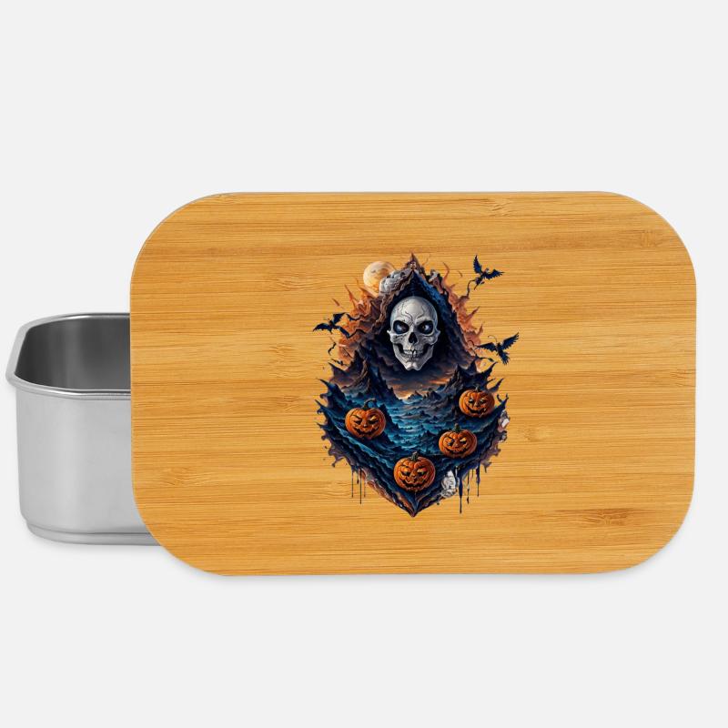 vampire halloween Fantôme Citrouille - Boîte à goûter - argent