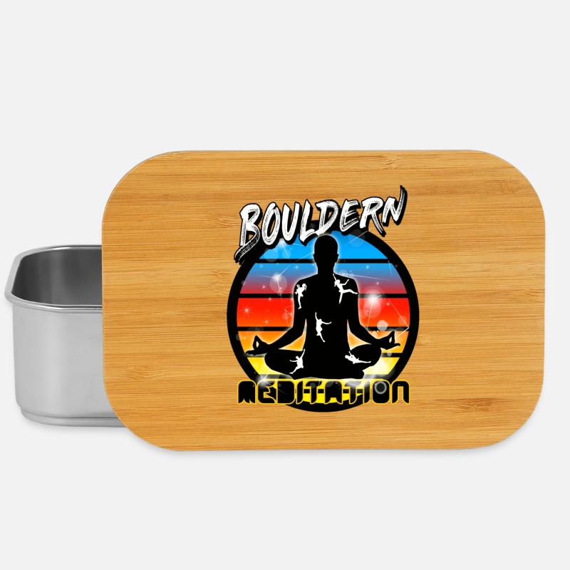 Bouldern - Lunch Box - Silber