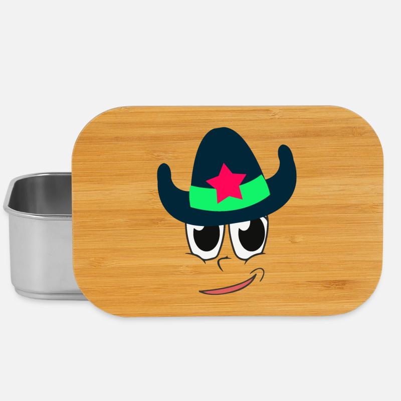 Cowboy - Lunch Box - Silber