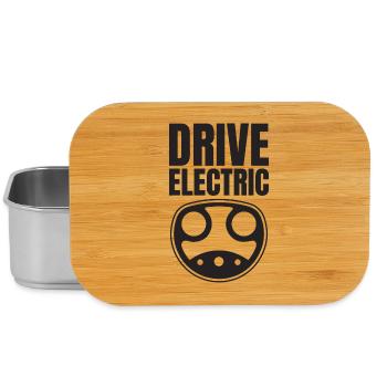 Drive Electric Supercharge - Electric Car Fans - Lunch Box - silver - Front