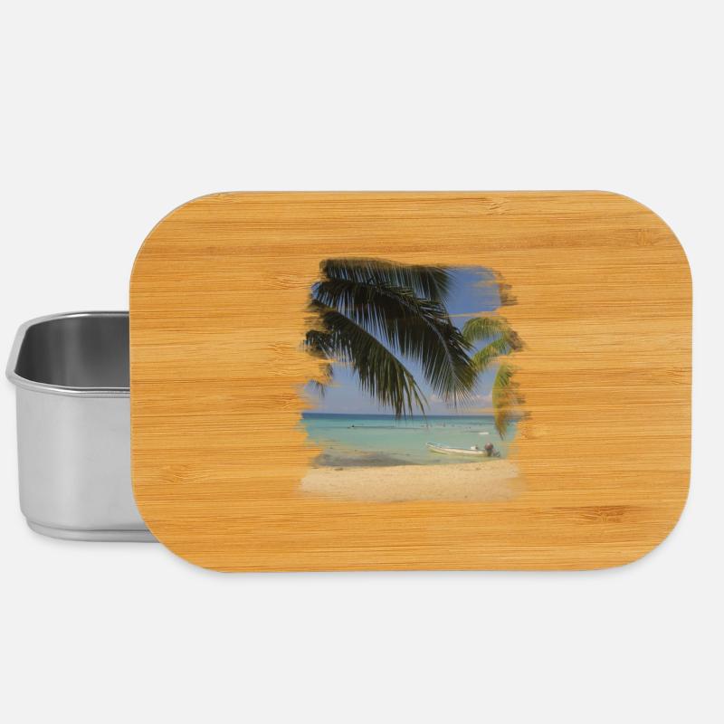 Beach - Lunch Box - Silber