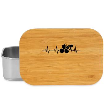 Impulsion ECG d’abeille - Boîte à goûter - argent - Devant