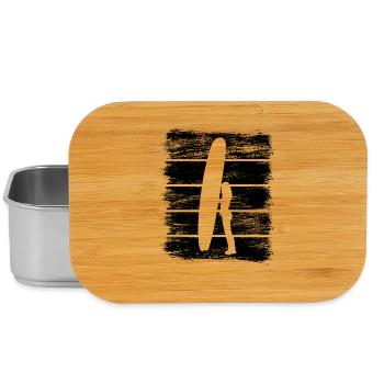 Surfer Mädchen - Lunch Box - Silber - Vorne
