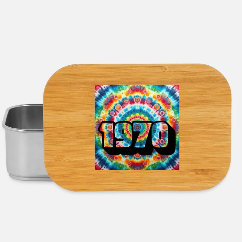 BEAUTIFUL YEAR 1970 - Lunch Box - silver