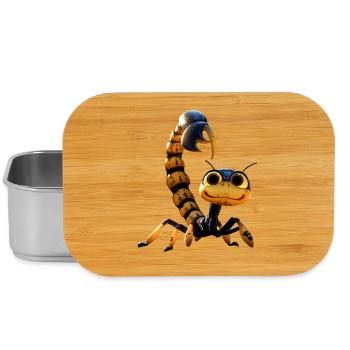 Scorpion Arachnides Scorpion Drôles de scorpions - Boîte à goûter - argent - Devant