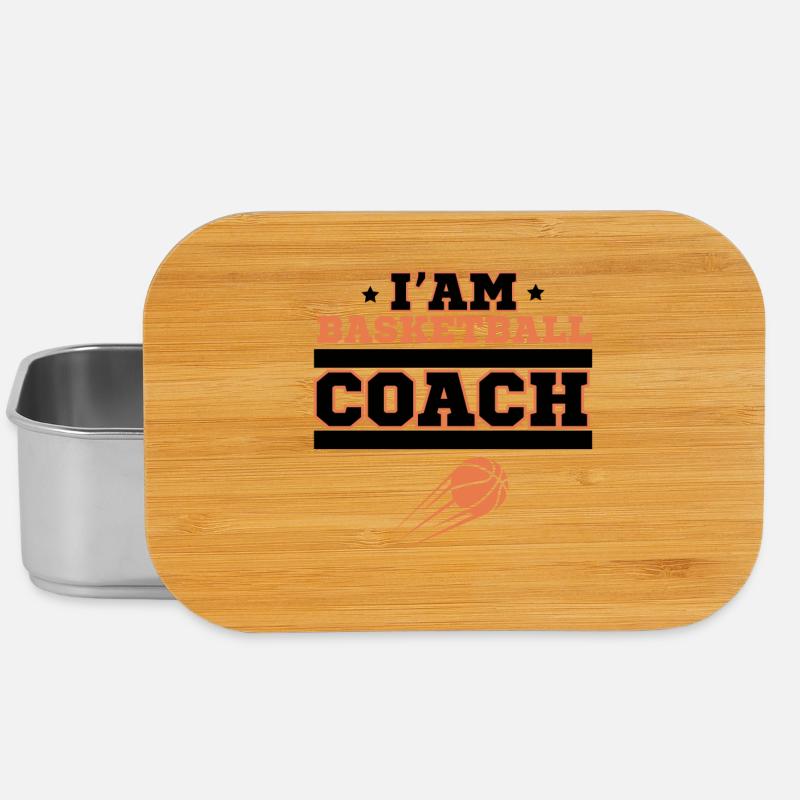 Basketball coach - Boîte à goûter - argent