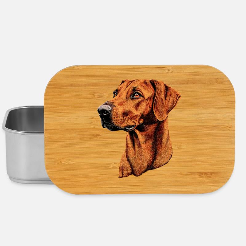 Rhodesian Ridgeback Hunting Dog Dogs Pride Ridgeback - Lunch Box - silver