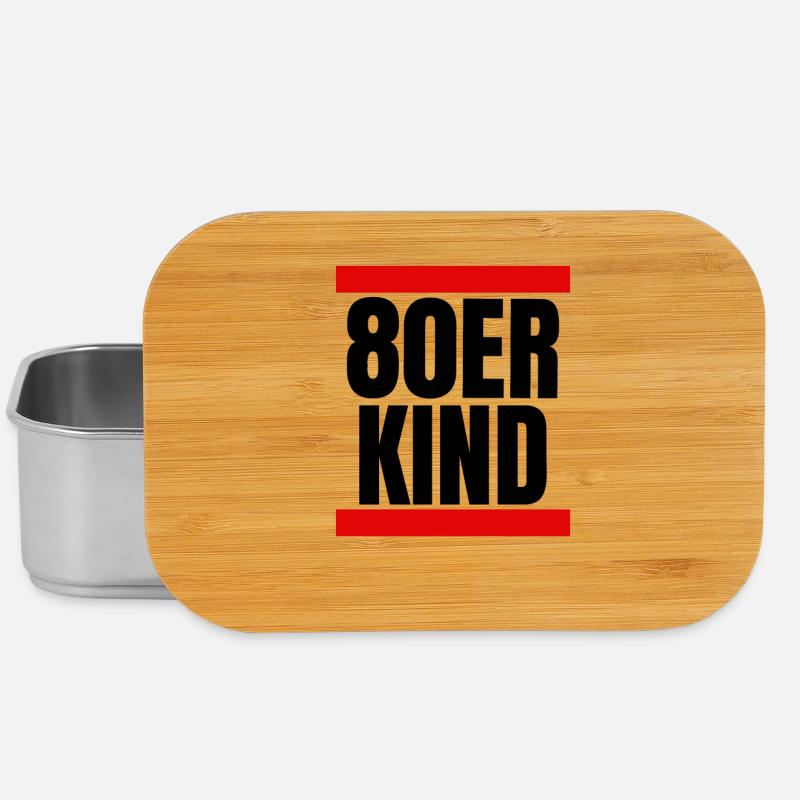 80er Kind - Lunch Box - Silber