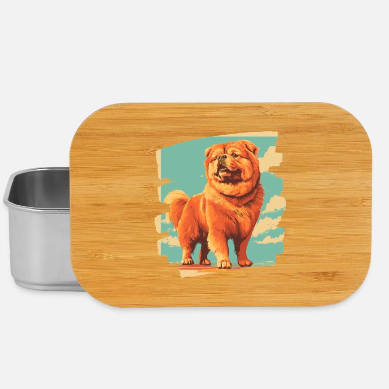 Chow Chow - Boîte à goûter - argent
