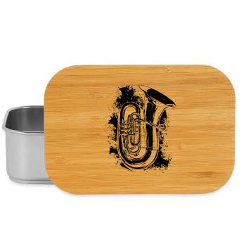 Tuba Graffiti - Lunch Box - silver - Front