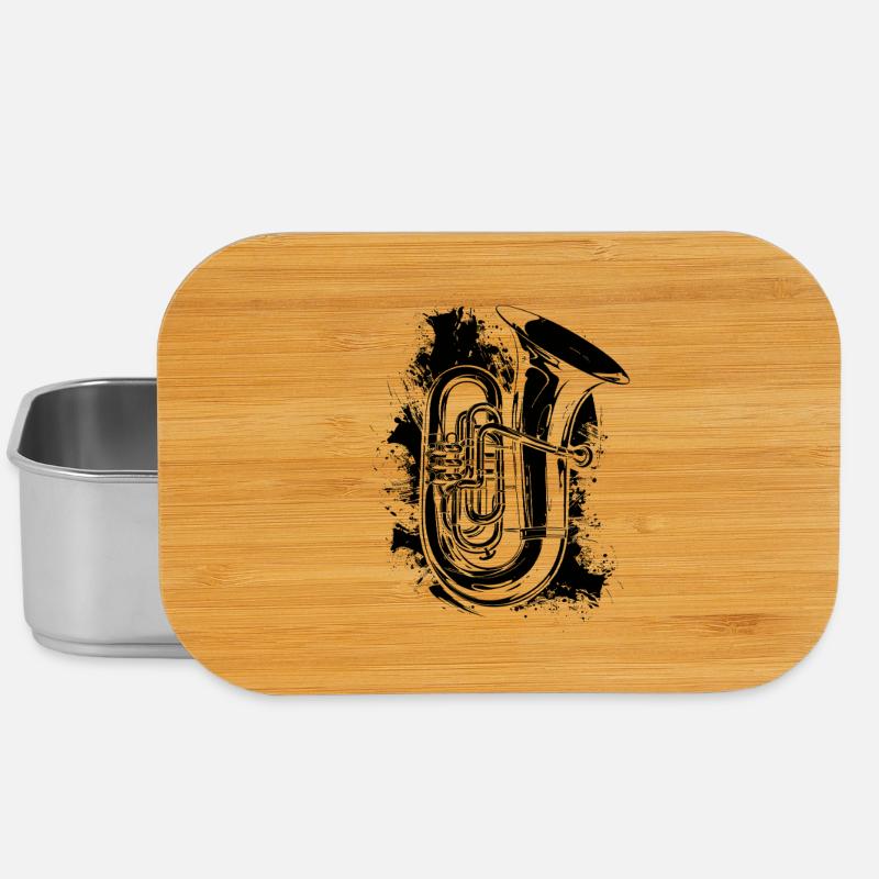 Tuba Graffiti - Lunch Box - Silber