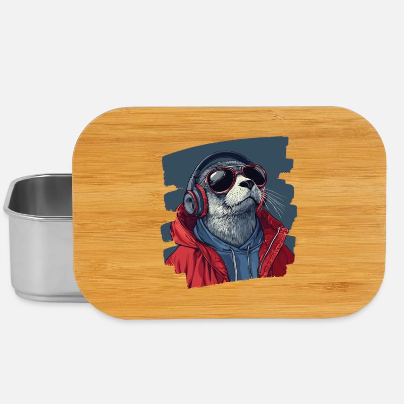 Robbe - Lunch Box - Silber