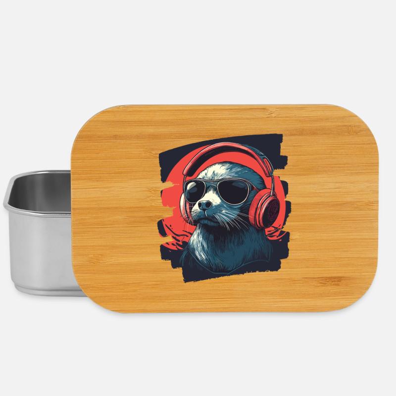 Robbe - Lunch Box - Silber