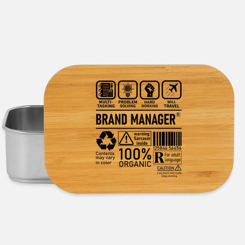 Brand Manager multi tasking problem solving - Lunch Box - silver
